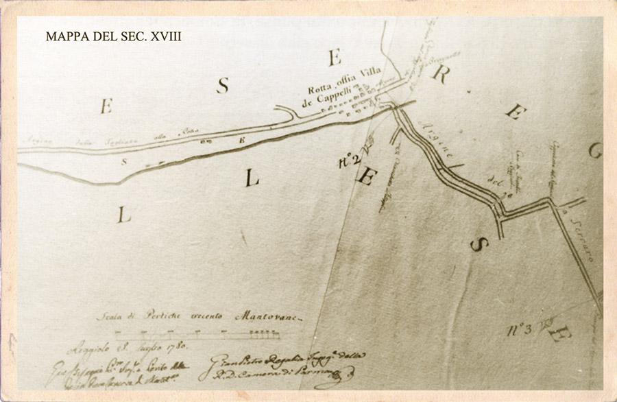 Mappa Villa Cappelli